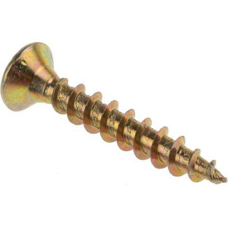 Vis à bois, 6mm, tête Fraisée 40mm, en Acier ( Prix pour Boîte de 50 ) (1/3)