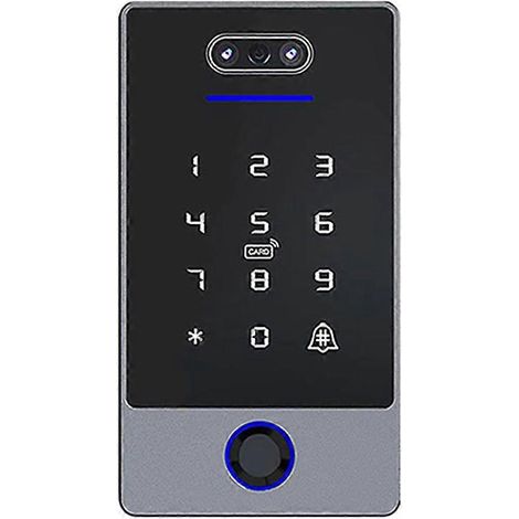 Clavier de contrôle d'accès par reconnaissance faciale TTLock, contrôleur d'accès autonome, étanche et à empreinte digitale (compatible avec les serrures de porte) - B (1/5)