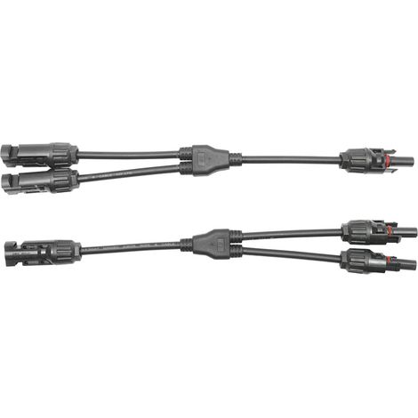 Set di connettori MC4 x3 per pannello solare Breckner Germany (1/4)