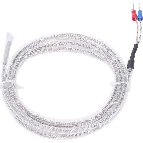 BERM Thermoelement-Sensor Typ K, wasserdicht, korrosionsbeständig, Temperaturfühler, 3 m / 9,8 Fuß (1/5)