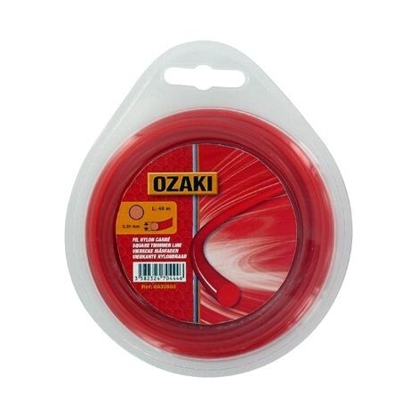 Bl铆ster hilo nailon redondo OZAKI 12 m polea 2,40 mm