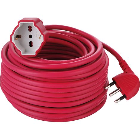 PROLUNGA LINEARE ROSSA mt.20 - art.01572  - ELECTRALINE