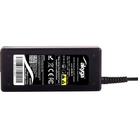 Alimentation pour ordinateur portable Lenovo Akyga AK-ND-74, chargeur 20 V 3,25 A 65 W, 4,0 x 1,7 mm