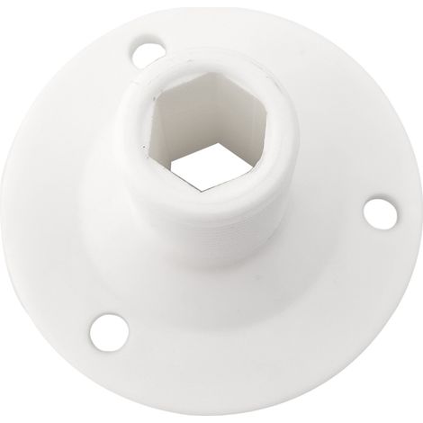Fittings for 25 mm nylon tubes made of white plastic, new boat accessories made of plastic, fittings for yachts and motorhomes.--DTEKGAZ