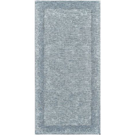Tappeto cucina lavabile antiscivolo jacquard Dublino Light Blue