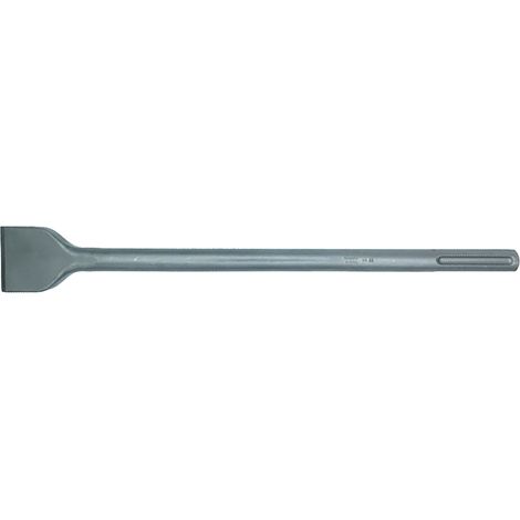Makita B-64347 SDS-MAX - Cincel ancho de acero, 50 x 400 mm, cincel plano profesional para trabajos de demolición