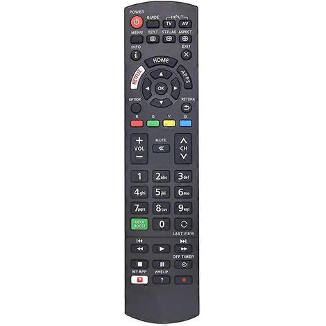 Universal Remote Control for Panasonic TV Remote Control for Panasonic Viera LCD LED 3D TV with Netf (1/3)