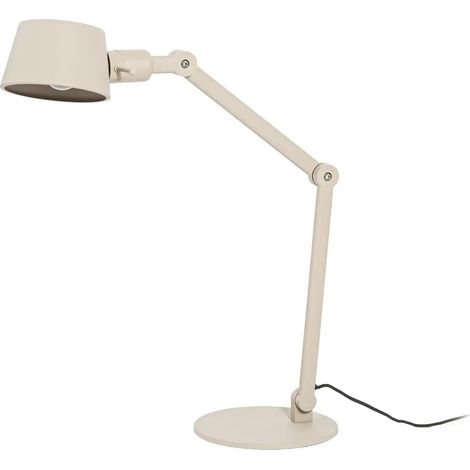 [GEBRAUCHT] B-Ware Lucande Tischleuchte Lampe Silka Leuchte Metall Beige Verstellbar E27 Led 93 Cm