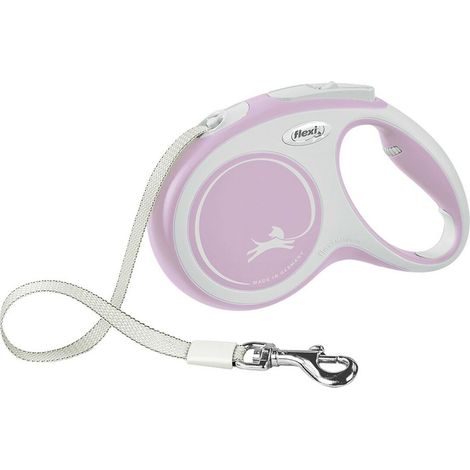 Guinzaglio per Cani Flexi NEW COMFORT Rosa Taglia S