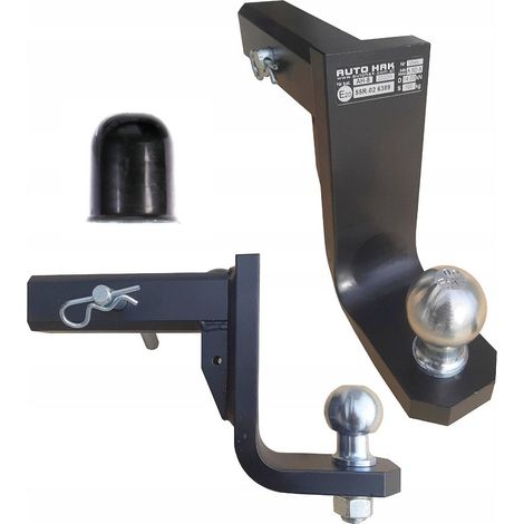 Adaptador de bola rebajada HAK USA Auto Hak AH-8 52x52