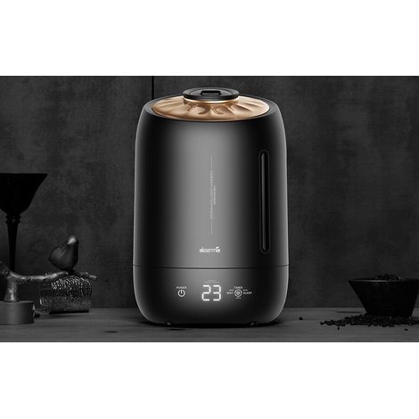 Deerma F600 humidificateur d'air noir et or 5L (1/5)