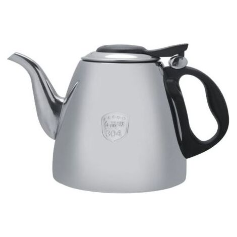 Théières pour Cuisinière Induction avec Poignée Résistante à la Chaleur Caféière en Acier Inoxydable Bouilloire Thé Services à Thé et à Café (1.2L) (1/4)