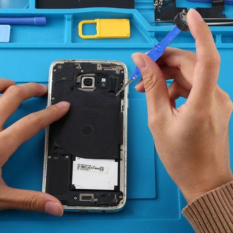 Tournevis hexagonal pour le démontage de téléphones portables - Outil de précision - Accessoire de quincaillerie - Base antidérapante 3D (1/5)