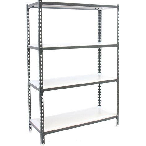 Simonrack Moderne Regal Anthrazit und Weiß 1500x1100x500 mm