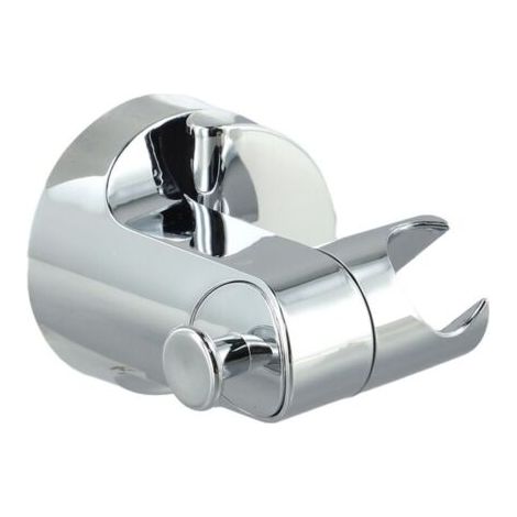 Pair Support de Douche Ventouse,Support Pommeau de Douche Sans Percage,Angle Réglable Argent