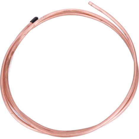 2 m C1100 T2 Kupferrohr, flexibler Spiralschlauch für Klimaanlagen und Kühlschränke, Außendurchmesser 6 mm / Innendurchmesser 4,8 mm (1/5)