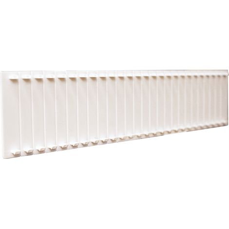 Eur Ohm – Obturateur pour tableau électrique 13 modules – Sectionnable – Pour combler les vides – Dimensions adaptées pour installations électriques