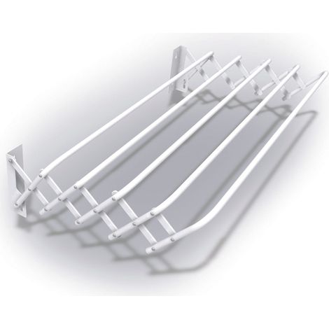 Gimi STENDIBIANCHERIA DA PARETE BRIO SUPER 80 cm. 80x43x23 h Stenditura mt. 4