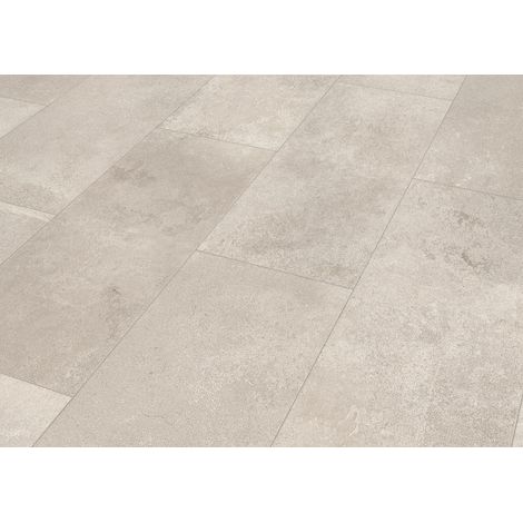 Classen Visiogrande Laminatfliese Megaloc Aquaprotect 60,4 x 28 cm Zementestrich beige Laminat (1/3)