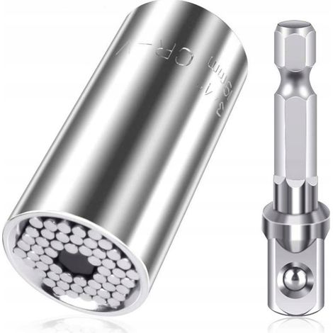 Llave de tubo universal 7-19mm 1/4 3/4 0849
