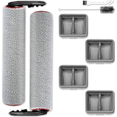 Kit di ricambio per l'aspirapolvere robot Dreame H15 Pro Heat (pulizia a secco e a umido). Include 2 spazzole principali e 4 filtri. (1/3)