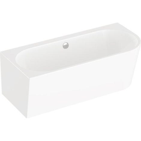 VITRA 65431008000 Baignoire Geo dos contre mur coin gauche