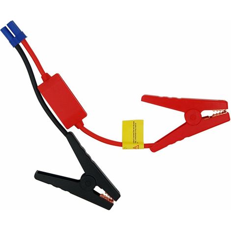 Cable de arranque EC5 con pinzas de 12 V para automóviles