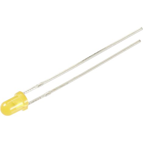 TRU COMPONENTS LED bedrahtet Orange Rund 3 mm 500 mcd 30 ° 12 mA 5 V (1/3)