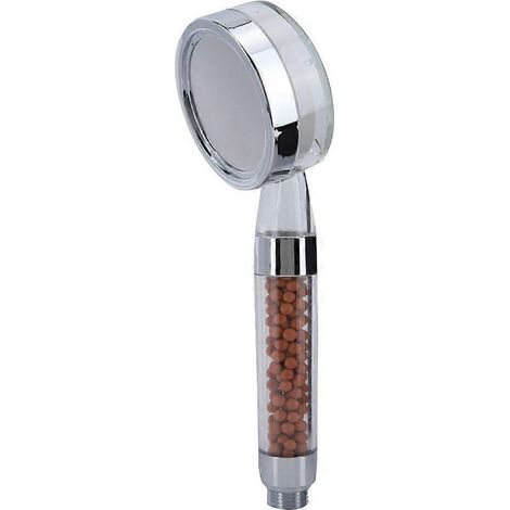Lot de 2 pommeaux de douche à main haute pression avec jet puissant (1/5)