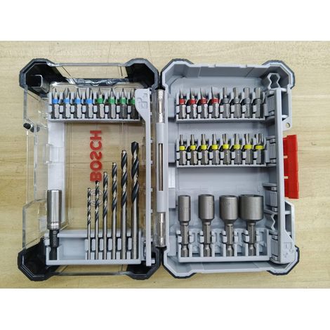 Bosch EH Metallo set di punte e bits 35 pezzi