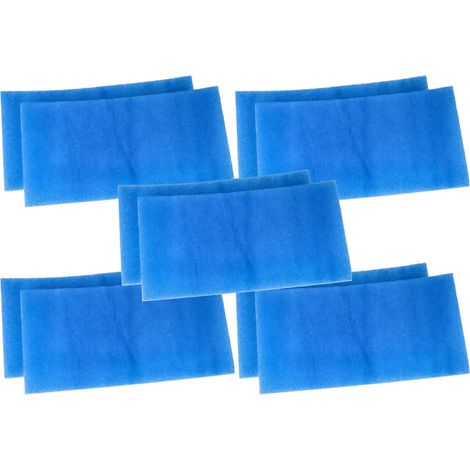 vhbw 10x Filtro de aire G4 compatible con Tecalor THZ 303, THZ 403 Sol ventilador