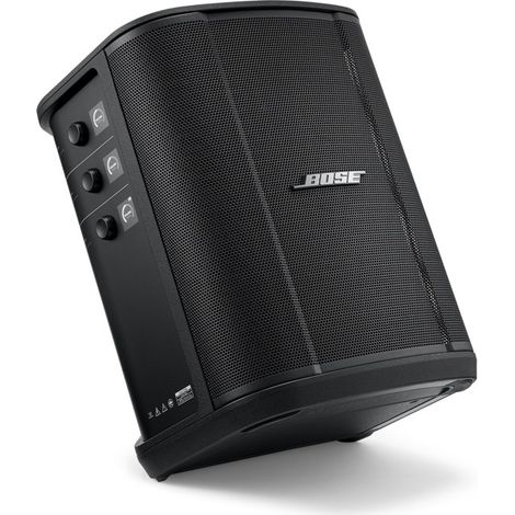 Enceinte portable stéréo Bluetooth 5.0 – Autonomie 11h – Écran OLED – Poignée de transport – Pour salle de bain et extérieur – Bose (1/5)