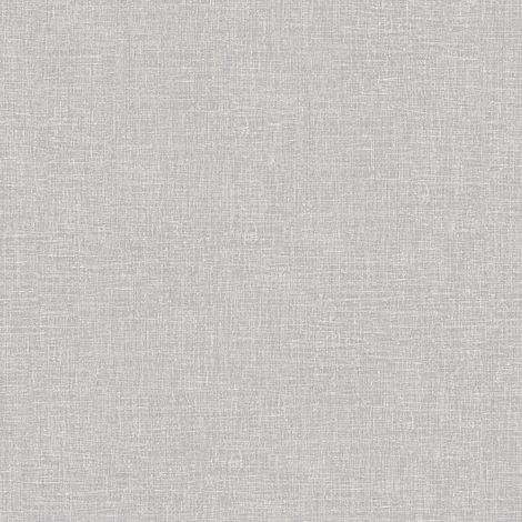 Papier peint uni aspect textile Papier peint intissé gris structure lin pour bureau et salon Papier peint mural monochrome gris clair (1/4)