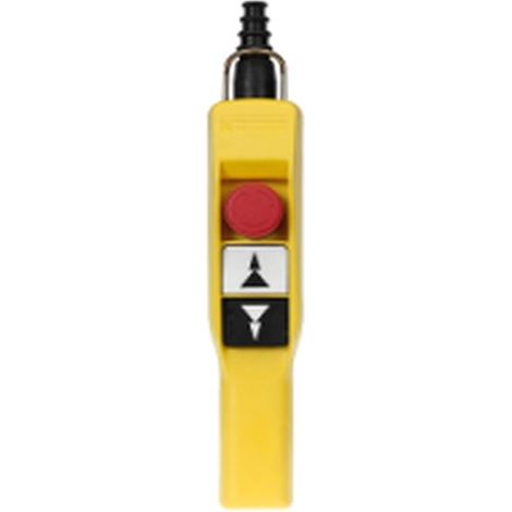 Harmony XACA Pistol grip - boîte pendante - 2 poussoirs 1 arrêt d'urgence