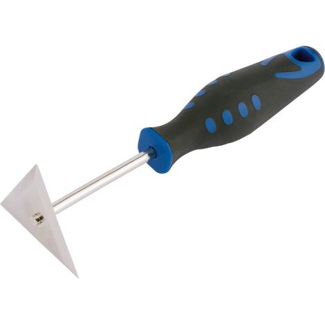 Draper Tools Tsh/SG triangolare raschietto, blu, 200 mm
