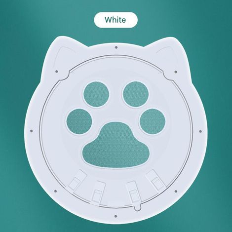 Portes pour chats, portes pour chiens, portes pour animaux de compagnie avec sens d'entrée/sortie réglable, accessoires pour animaux de compagnie. (1/5)