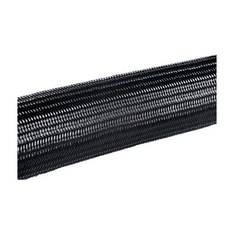 Gaine tressée HellermannTyton HEGPA6625-PA66-BK 170-42500 noir Polyamide 18 à 28 mm 50 m (1/2)