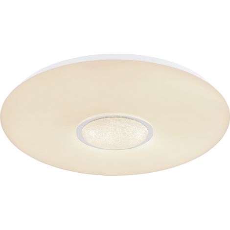 Globo - plafón - Sully - blanco - metal - Ø 49cm - LED - (1/5)