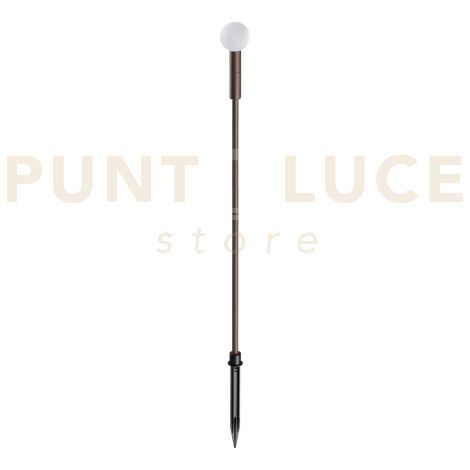 TWIGGY PALETTO CON PICCHETTO LED 3000K 1,5W 110 lm ALIMENTATORE DA ACQUISTARE SEPARATAMENTE 90CM COFFEE