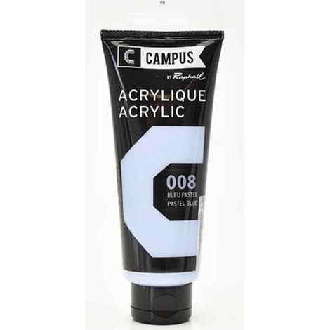 Peinture acrylique 100 ml - Bleu pastel n°008