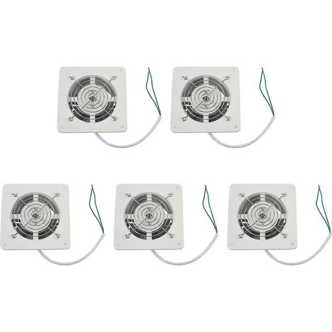 5 pièces 4 pouce 20W 220V élevé Vitesse Exhaust ventilateur Toilet Hanging mur vitre Verre petit Ventilator Extractor Exhaust Fans (1/5)