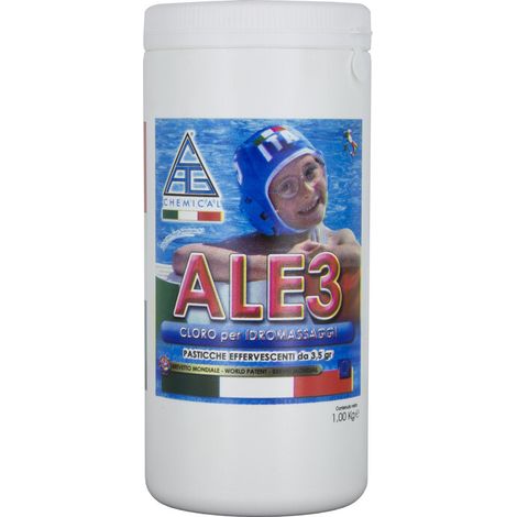 CLORO P/PISCINA PASTIGLIE  3G EFFERVESC ALE3 1 KG
