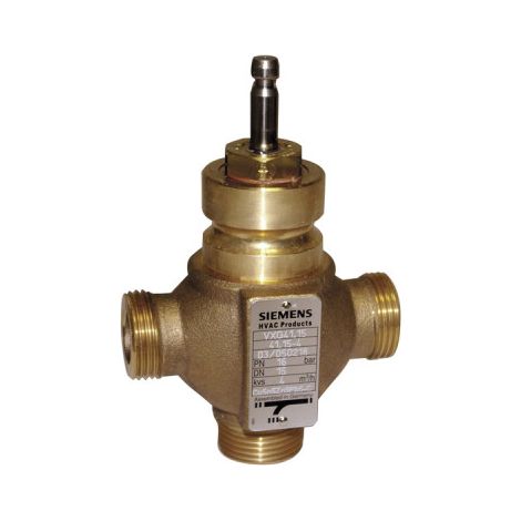 Vanne siège 3V 20mm M2''3/4 Kvs 40 - SIEMENS : VXG41.5001