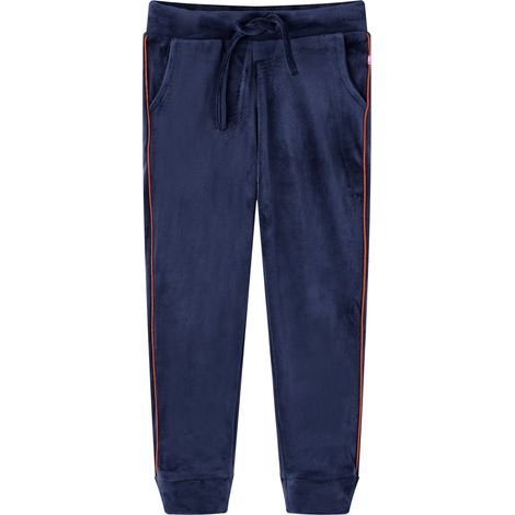 Pantalon de survêtement pour enfants bleu marine 116 (1/5)
