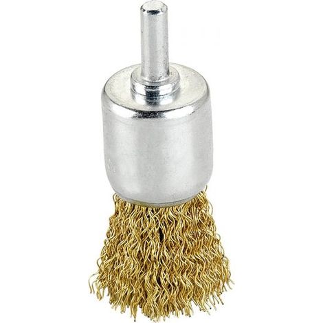 CB01 BROSSE BROSSETTE ONDULÉE AVEC TIGE 24MM (1/5)