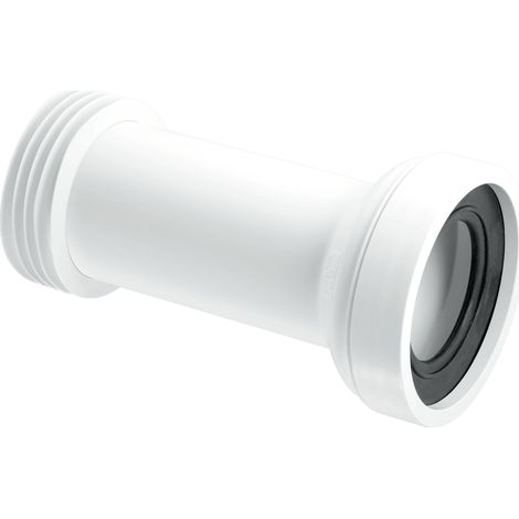 McAlpine WC-CON2 Straight Adjustable Length Rigid WC Connector
