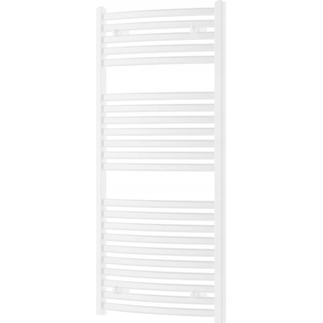Radiador secatoallas eléctrico 664W 120x60x6,8cm, Blanco (1/4)