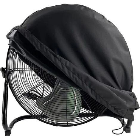 Housse ventilateur industriel sol extérieur -1, Imperméable anti-poussière UV protection taille standard électrique - Gri Aucuneary (1/5)