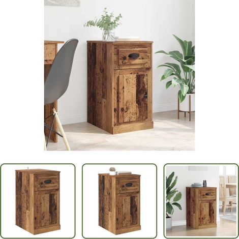 Bois ancien - Meuble d'appoint Bois ancien 40 x 50 x 75 cm Bois d'ingénierie (1/5)