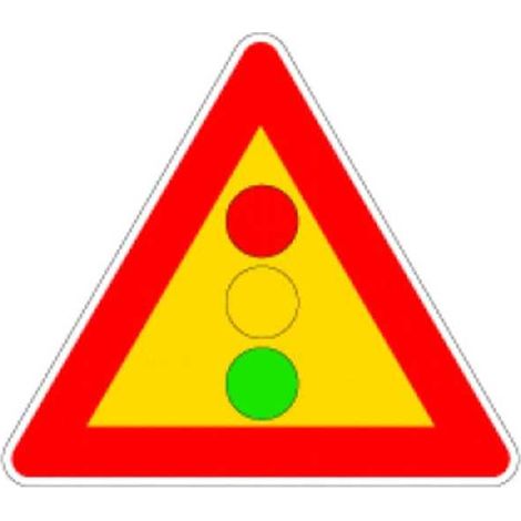 Cartel de Semáforo Temporal